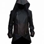 Assassins Creed Unity III Exotica Leather Costume With Hoodie