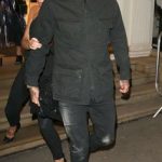 Black David Beckham Men’s Winter Cotton Long Jacket