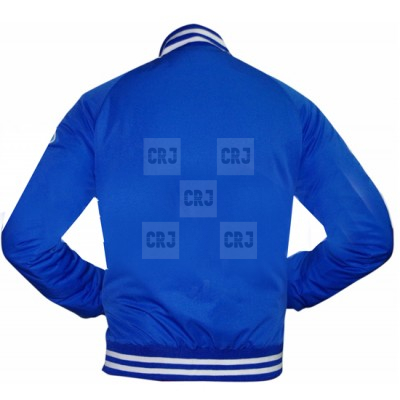 NFLeather Suicide Squad Captain Boomerang Blue Satin Bomber Jacket – Jai Courtney Costume