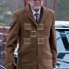 Gotham Carmine Falcone Mens Brown Wool Winter Coat