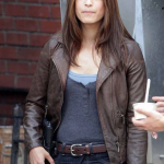 Catherine Chandler Beauty & The Beast Real Brown Leather Jacket