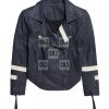 Agents of Shield Chloe Bennet Blue Leather Jacket