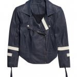 Agents of Shield Chloe Bennet Blue Leather Jacket
