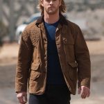 Chris Hemsworth Casual Cotton Bomber Jacket