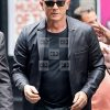 Vintage Daniel Craig Leather Double Breasted Blazer - Image 2