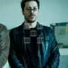 Dogs Of Berlin Fahri Yardim Men's Real Black Leather Jacket - Image 2