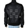 Elena Gilbert Black Casual Biker Leather Jacket - Image 3
