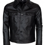 Elvis Presley Rockstar Genuine Black Leather Jacket