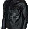 Elvis Presley Rockstar Genuine Black Leather Jacket - Image 3