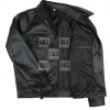 Elvis Presley Rockstar Genuine Black Leather Jacket - Image 4