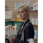 Entanglement Jess Weixler Black Leather Biker Jacket