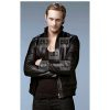 Eric Northman True Blood Black Real Leather Biker jacket