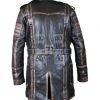 Elder Maxson Fall Out 4 Battle Men Distressed Winter Over Coat - Image 3
