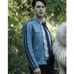 Dirk Gently’s Holistic Detective Agency Samuel Barnett Leather Jacket