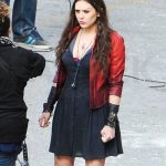 Elizabeth Olsen Scarlet Witch Age of Ultron Real Leather Jacket