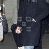 Men's David Beckham Black Wool Winter Coat