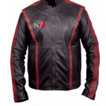 Commander Shepard Mass Effect N7 Real Leather Jacket