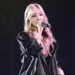Goo Hara Women’s Black Leather Free Style Jacket