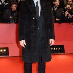 James Franco Suede Leather Fur Collar Winter Coat