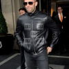Jason Statham Stylish Motorcycle Black Leather Jacket