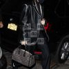 Kendall Jenner Vintage Distressed Leather Winter Coat - Image 2