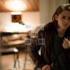 Kristen Stewart Women Vintage Brown Leather Fur Collar Jacket