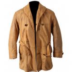 Legends Of the Fall Brad Pitt Brown Leather Long Coat