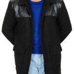 Legion David Haller Black Wool & Leather Coat Style Jacket