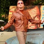 Leonardo DiCaprio Once Upon A Time In Hollywood Brown Leather Jacket