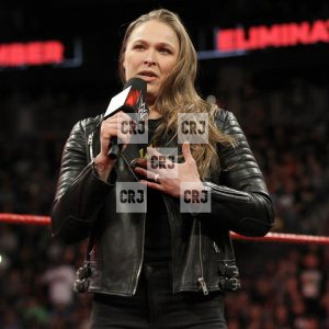 Slim Fit WWE Ronda Rousey Genuine Leather Jacket - Image 4