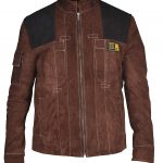 Star Wars Han Solo Men’s Brown Suede jacket