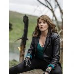 Lucy Lawless Trench Coat
