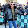 Luke Evans Mens B3 Shearling Aviator Flight Black Winter Jacket - Image 3