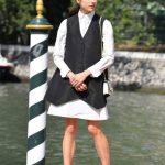 Stylish Margaret Qualley Women’s Casual Cotton Vest