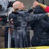 Mark Strong Shazam Dr Thaddeus Sivana Black Leather Coat - Image 2