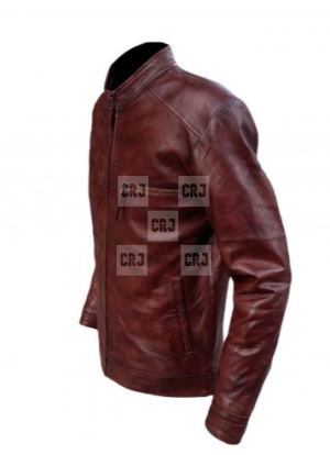 Agents Of Shield Ward Brown Faux Leather Jacket - Image 2