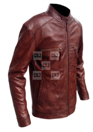 Agents Of Shield Ward Brown Faux Leather Jacket - Image 3