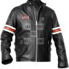 House Of Md RTAI Hugh Laurie Black Leather Jacket