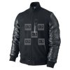 Michael Jordan Battle XXIV Destroyer Black Wool Jacket