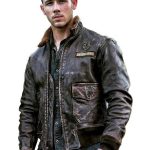Nick Jonas Jumanji Brown Jacket