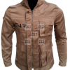Star Wars The Last Jedi Rose Brown Leather Jacket