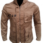 Star Wars The Last Jedi Rose Brown Leather Jacket