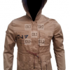 Star Wars The Last Jedi Rose Brown Leather Jacket - Image 3