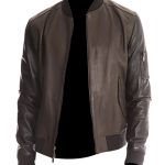 War Machine Colonel James Rhodes Bomber Brown Leather Jacket