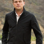 Once Upon A Time In Hollywood Leonardo Dicaprio Black Cotton Jacket