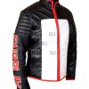 Mister Terrific Michael Holt Fair Play Black & White Leather Jacket - Image 2