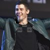 Nick Jonas Mens Green Genuine Bomber Leather Jacket - Image 3