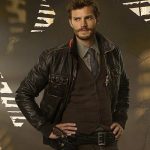 Sheriff Graham Once Upon A Time Real Distressed Leather Jacket