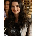 Vanessa Marano Bay Kennish Brown Leather Jacket - Switched At Birth