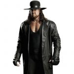 The Undertaker Real Black Leather Overcoat